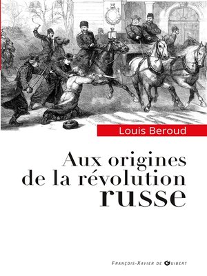 cover image of Aux origines de la révolution russe